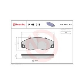 Bremsbeläge für RENAULT von MAGNETI MARELLI