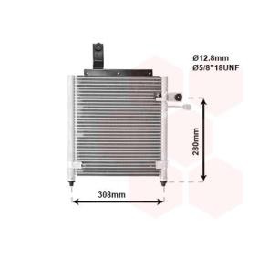 Achetez des Condenseur, climatisation VAN WEZEL 27005156 à prix pour 101,23 €