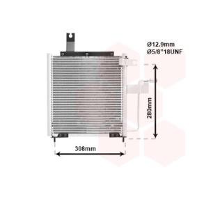 Achetez des Condenseur, climatisation VAN WEZEL 27005197 à prix pour 122,82 €