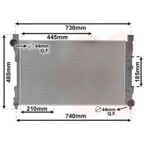 Kühler, Motorkühlung 30002288 von VAN WEZEL günstig für 131,11 € online kaufen
