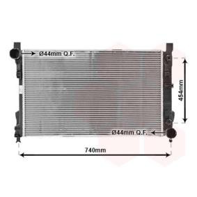 Kühler, Motorkühlung 30002339 von VAN WEZEL günstig für 184,63 € online kaufen