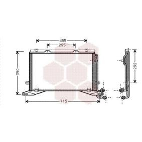 Klimakondensator 30005268 von VAN WEZEL günstig für 157,11 € online kaufen