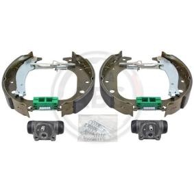 Achetez des Kit de freins, freins à tambours A.B.S. 111532 à prix pour 107,69 €