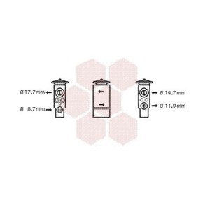 Achetez des Détendeur, climatisation VAN WEZEL 37001347 à prix pour 64,46 €