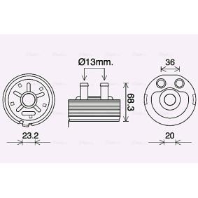 Ölkühler für NISSAN von AVA COOLING SYSTEMS