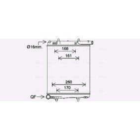 Comprar Radiador, refrigeración del motor de AVA COOLING SYSTEMS PE2411 a bajo precio de 157,00 €