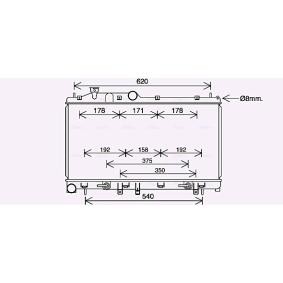 Acquista Radiatore motore da AVA COOLING SYSTEMS SU2114 a buon mercato per soli 305,04 €