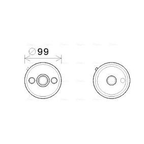 Compre Radiador de óleo, caixa de velocidades automática da AVA COOLING SYSTEMS VN3358 a um preço baixo por 71,60 €