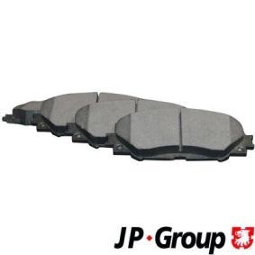 Bremsbeläge für SUBARU von JP GROUP