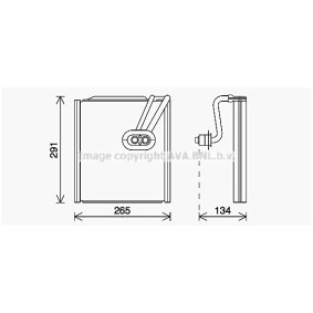 Compre Evaporador, ar condicionado da PRASCO KAV292 a um preço baixo por 172,98 €