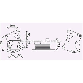 Ölkühler MS3701 von PRASCO günstig für 65,46 € online kaufen