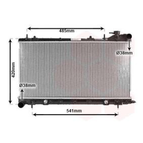 Kühler, Motorkühlung 51002046 von VAN WEZEL günstig für 143,17 € online kaufen