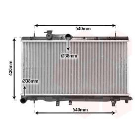 Kühler, Motorkühlung 51002052 von VAN WEZEL günstig für 174,88 € online kaufen