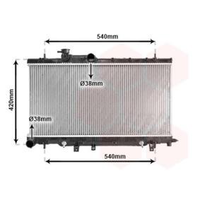 Kühler, Motorkühlung 51002053 von VAN WEZEL günstig für 156,16 € online kaufen