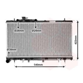 Kühler, Motorkühlung 51002059 von VAN WEZEL günstig für 190,13 € online kaufen