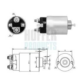 Compre Solenoide de arranque de HOFFER online para PORTER Caixa a preços moderados