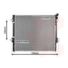 Compre Radiador de VAN WEZEL online para LAND CRUISER (KDJ12_, GRJ12_) a preços moderados