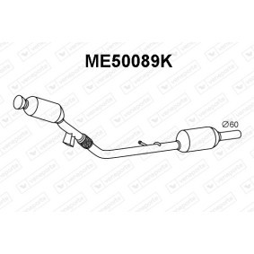 Katalysator für MERCEDES-BENZ von VENEPORTE