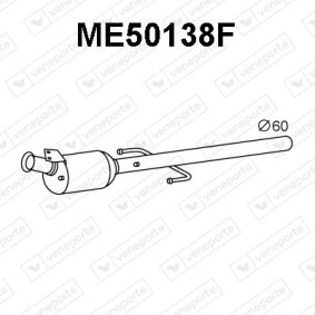 Partikelfilter (DPF) für MERCEDES-BENZ von VENEPORTE