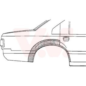 Compre Painel lateral de VAN WEZEL online para Carina II Sedan (_T17_) a preços moderados