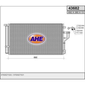 Klimakondensator 43682 von AHE günstig für 175,60 € online kaufen