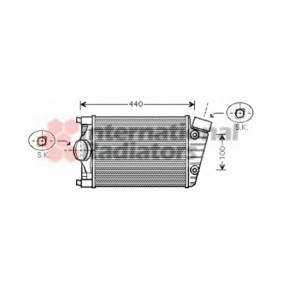 Ladeluftkühler 74004047 von VAN WEZEL günstig für 537,49 € online kaufen