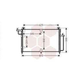 Comprar Condensador, aire acondicionado de VAN WEZEL 81005065 a bajo precio de 153,82 €