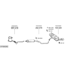 Katalysator für VOLVO von BOSAL
