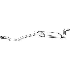 Compre Silenciador intermedio de BOSAL online para SEPHIA Sedán (FA) a precios moderados