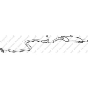Acquista Marmitta da BOSAL online per BLUEBIRD Hatchback (T72, T12) a prezzi moderati
