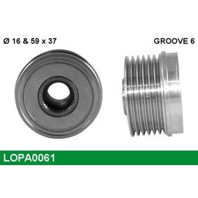 Køb Generator friløbskobling af LUCAS LOPA0061 til den lave pris 411,65 DKK