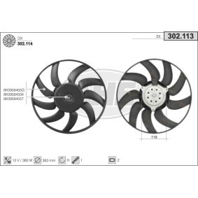Kühlerlüfter 302.113 von AHE günstig für 113,24 € online kaufen