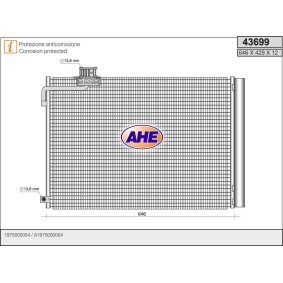 Klimakondensator 43699 von AHE günstig für 193,05 € online kaufen