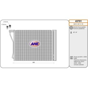 Klimakondensator 43701 von AHE günstig für 225,56 € online kaufen