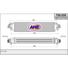 Ladeluftkühler für ALFA ROMEO von AHE