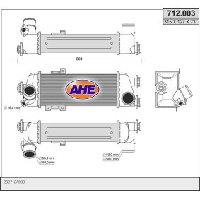 Ladeluftkühler für HYUNDAI von AHE