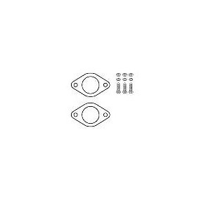 Acquista Kit montaggio, imp. gas scarico da VEGAZ online per BLUEBIRD Hatchback (T72, T12) a prezzi moderati