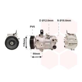 Comprar Compresor, aire acondicionado de VAN WEZEL 8301K711 a bajo precio de 748,29 €
