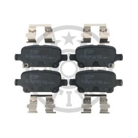 Bremsbeläge BP-12744 von OPTIMAL günstig für 25,97 € online kaufen