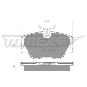 Bremsbeläge TX 10-21 von TOMEX brakes günstig für 26,27 € online kaufen