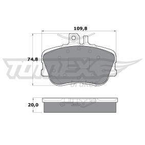 Bremsbeläge TX 11-46 von TOMEX brakes günstig für 30,91 € online kaufen