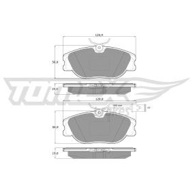 Comprar Juego de pastillas de freno de TOMEX brakes TX 12-441 a bajo precio de 42,27 €