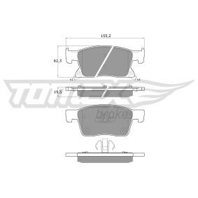 Comprar Juego de pastillas de freno de TOMEX brakes TX 17-87 a bajo precio de 57,11 €