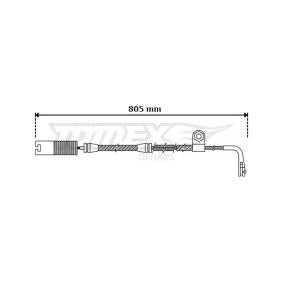 Warnkontakt, Bremsbelagverschleiß TX 30-34 von TOMEX brakes günstig für 14,40 € online kaufen