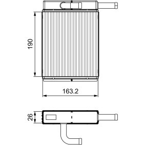 Comprar Radiador de calefacción de VALEO 811558 a bajo precio de 37,71 €