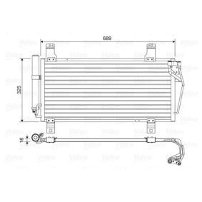Achetez des Condenseur, climatisation VALEO 814456 à prix pour 133,54 €