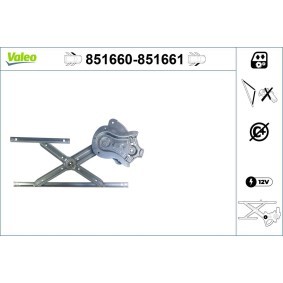 Acquista Alzacristallo da VALEO 851660 a buon mercato per soli 91,66 €