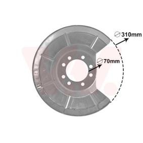Comprar Chapa protectora contra salpicaduras, disco de freno de VAN WEZEL 5942373 a bajo precio de 62,20 €