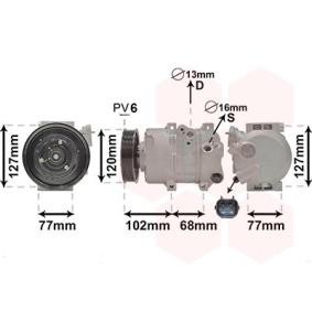 Comprar Compresor, aire acondicionado de VAN WEZEL 8201K713 a bajo precio de 642,79 €