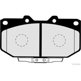 Bremsbeläge für NISSAN von HERTH+BUSS JAKOPARTS